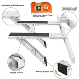 Universal Window Air Conditioner Support Bracket, No Drilling Heavy-Duty AC Window Bracket Supports Up to 200lbs for 5,000-24,000 BTU AC Units, Fits Single or Double Hung Windows In Australia - Darrahopens