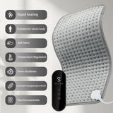 Heated Pad Zero-Gravity Pad Temperature Control Timer Winter Warmth Suitable for both humans and pets - Gray - Size 30cm*60cm