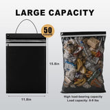 50 PCS Car Trash Bags Disposable Leakproof Hanging Stick-On | Trash Bags for Car SUV Truck RVs Road Trips & Travel Waterproof Garbage Bags, Leak Proof Design Vehicle Trash Organizer In Australia - Darrahopens