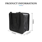 2Pack Foldable Waterproof Car Trash Can, Small | leakproof liner, hanging storage-bag design, fits most cars, SUVs, and trucks, car interior accessories - Black - Size 2Pack
