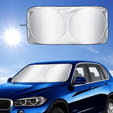 150x85cm Car Windscreen Sun Shade Front Windshield Sunshade Foldable Cover Visor Sunshades Reflective UV Dust Protector Automotive Ray Protection Block Parasol Keep Vehicle Cool Fit Various Sizes In Australia - Darrahopens