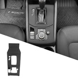 Gearshift Panel Pad for Mazda CX-5 2017-2025 Silicone | Waterproof Central Control Interior Accessories One Button - Red - Size One Button