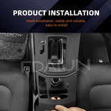 Gearshift Panel Pad for Mazda CX-5 2017-2025 Silicone | Waterproof Central Control Interior Accessories One Button - Red - Size One Button