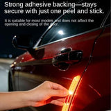 6 Pcs Car Door LED Warning Light Flashing Signal Safety Wireless Lamp Wireless LED Welcome Lights for Suv Truck Vehicle Automotive Trailer Rv Van In Australia - Darrahopens
