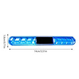 6 Pcs Car Door LED Warning Light Flashing Signal Safety Wireless Lamp Wireless LED Welcome Lights for Suv Truck Vehicle Automotive Trailer Rv Van