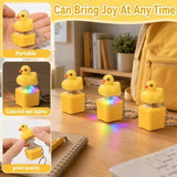4 Pcs Duck Bound Button Keychain Anxiety Stress Relief Finger Clicker Portable LED Lights Fun Keychain Animal Button Fidget for Office Pranks Anxiety Relief Gift Sensory Goodie Bag Stuffers In Australia - Darrahopens