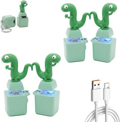 4 Pcs Lizard Button Keychain with Sound, Keyboard Fidget Toy Light Up Keyboard Fidget Light Up Clicker Keychain, Sound Keychain Stress Relief Sensory In Australia - Darrahopens