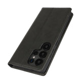 Fit for Samsung Galaxy Wallet Case with Card Holder for Women Men| Premium PU Leather, Flip Folio Purse Case, with Card Slot, Stand Holder,Magnetic Closure, TPU Shockproof Protective Case - Black - Size Samsung A08 4G