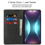 Fit for Samsung Galaxy Wallet Case with Card Holder for Women Men| Premium PU Leather, Flip Folio Purse Case, with Card Slot, Stand Holder,Magnetic Closure, TPU Shockproof Protective Case - Black - Size Samsung A08 4G