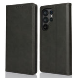 Fit for Samsung Galaxy Wallet Case with Card Holder for Women Men| Premium PU Leather, Flip Folio Purse Case, with Card Slot, Stand Holder,Magnetic Closure, TPU Shockproof Protective Case - Black - Size Samsung A08 4G