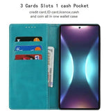 Fit for Samsung Galaxy Wallet Case with Card Holder for Women Men| Premium PU Leather, Flip Folio Purse Case, with Card Slot, Stand Holder,Magnetic Closure, TPU Shockproof Protective Case - Blue - Size Samsung A08 4G