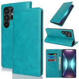 Fit for Samsung Galaxy Wallet Case with Card Holder for Women Men| Premium PU Leather, Flip Folio Purse Case, with Card Slot, Stand Holder,Magnetic Closure, TPU Shockproof Protective Case - Blue - Size Samsung A08 4G In Australia - Darrahopens