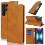 Fit for Samsung Galaxy Wallet Case with Card Holder for Women Men| Premium PU Leather, Flip Folio Purse Case, with Card Slot, Stand Holder,Magnetic Closure, TPU Shockproof Protective Case - Khaki - Size Samsung A08 4G