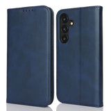 Fit for Samsung Galaxy Wallet Case with Card Holder for Women Men| Premium PU Leather, Flip Folio Purse Case, with Card Slot, Stand Holder,Magnetic Closure, TPU Shockproof Protective Case - Navy - Size Samsung A08 4G In Australia - Darrahopens