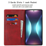 Fit for Samsung Galaxy Wallet Case with Card Holder for Women Men| Premium PU Leather, Flip Folio Purse Case, with Card Slot, Stand Holder,Magnetic Closure, TPU Shockproof Protective Case - Red - Size Samsung A08 4G In Australia - Darrahopens