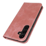 Fit for Samsung Galaxy Wallet Case with Card Holder for Women Men| Premium PU Leather, Flip Folio Purse Case, with Card Slot, Stand Holder,Magnetic Closure, TPU Shockproof Protective Case - Rose Gold - Size Samsung A08 4G