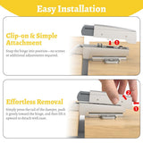 10 Pack Soft Close Motion Damper Mechanism for Full Overlay Hinges, Smooth Slow Straight-Arm, Clip Top Retrofitting Attachment, Cabinet Door Concealed Replacement Hardware Accessories In Australia - Darrahopens