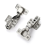Insert Soft Close Cabinet Hinges | Concealed Kitchen Cabinet Hinges, Heavy-Duty Adjustable Design, Easy Installation, for Frameless Cupboard Hardware - Silver - Size 2 PCS In Australia - Darrahopens