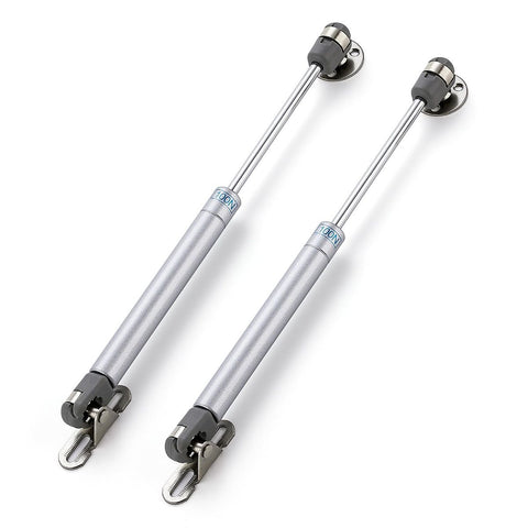 4 PCS 100N/22.5 LB Silver Cabinet Gas Struts Lid Support, 10 Inch | Soft Open Doors, Kitchen Cabinets, Gas Shock Replacement, Lift Support Hinges, Cabinet Lids, Door Lifts, Hardware Update