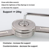 2 Packs Cabinet Cupborad Furniture Door Lift Stay Support Hinge Damper - Support Up to 100KG - Opening Angle 75°/90°/110° - Come with Hex Key In Australia - Darrahopens