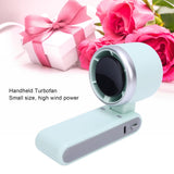 Darrahopens Appliances > Fans > Portable Fans Portable Turbo Handheld Fan with Digital Display – 5-Speed Rechargeable Mini Fan, 3600mAh Battery, Foldable & Neck Strap Design for Outdoor Travel and Daily Use(Green)