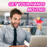 24 PCS Slow Rising Stress Cubes for Office & Classroom – Soft TPR Sensory Fidget Toys to Relieve Anxiety (Multicolor)