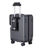 20-Inch Hardshell Luggage with Wheels – Scratch-Resistant Suitcase with Four Multi-Directional Wheels for Easy Travel(Pink)