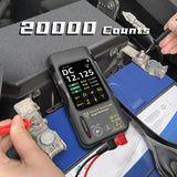 Darrahopens Tools > Industrial Tools > Measuring Tools & Sensors Thermal Imaging Camera Multimeter, 320x320 IR Resolution with 15 Thermal Palettes, 20000 Counts with 3.98" Touch LCD, Measures Cap, AC Clamp, Temp Diode for Electrical Home Inspection Electronic(Dark Gray)