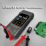 Darrahopens Tools > Industrial Tools > Measuring Tools & Sensors Thermal Imaging Camera Multimeter, 320x320 IR Resolution with 15 Thermal Palettes, 20000 Counts with 3.98" Touch LCD, Measures Cap, AC Clamp, Temp Diode for Electrical Home Inspection Electronic(Dark Gray)