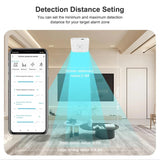 Darrahopens Electronics > Networking > Bridges & Routers 4Pack WiFi Human Presence Sensor: Smart Motion Sensor with App Notification Alerts, mmWave Radar Detector, Zone Positioning, Human Body Exists Sensor for Home Security & Home Automation(White) In Australia - Darrahopens