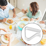 Transparent Large Tablecloth Clips for Thick Tables – Windproof Plastic Holders for Outdoor Parties, Weddings & Dining (Clear)