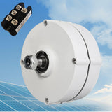 Darrahopens Home & Garden > Solar Panels > Portable Solar Panels 100W 12V/24V Permanent Magnet Generator, 3 Phase Gearless Alternator 600 RPM with 100A 1600V Rectifier, DIY Wind Turbine & Hydro Generator for Off-Grid Renewable Energy, 24V (White) In Australia - Darrahopens