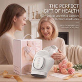 Cordless Hand Massager with Heat and Compression for Arthritis and
Carpal Tunnel Relief, 3 Massage Modes, 5 Intensities, 3 Heat Levels, Electric Handheld Wrist Massagers, Gifts for Women Men(White)