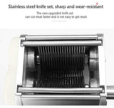 Darrahopens Home & Garden > Kitchenware > Kitchen Utensils 2-in-1 Multi-function Commercial Meat and Vegetable Cutting Machine Manual Meat Slicer Shredder Dicer Grinder Cutter 130lb/h for Pork, Lamb, Beef Hand Slicer, Thickness 10mm (silver) In Australia - Darrahopens