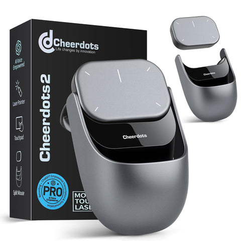 Upgraded AI Voice Mouse - Wireless Air Mouse with AI Voice Assistant, 12 Languages Translation, Meeting Transcription & Summary - Detachable Computer Mouse, Presentation Clicker for Laptop(Silver) In Australia - Darrahopens