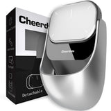 Touchpad Bluetooth Mouse with Presentation Mode, Detachable & Portable Design, Smart Software Control, Wireless Mouse for Meetings, Remote Work & Travel(Black)