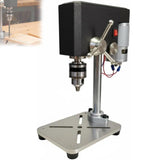 Darrahopens Home & Garden > Hobbies > Arts & Crafts Mini Bench Drill 95W, Max 5000RPM, Adjustable 6mm Chuck, 100mm Spindle Travel, Stable Metal Base with Mounting Slots for Jewelry, Wood, Plastic DIY Crafts(black) In Australia - Darrahopens
