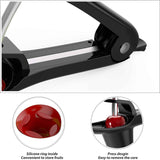 Stainless Steel Cherry Pitter for Jam, Pie & Desserts – Ergonomic Handheld Fruit Corer with Lock Design (Green)