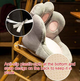 Cat Paw Cushion Chair Cushion Plush Cushion Home Decor Gift For Her Versatile - Gray - Size 45*40*35cm In Australia - Darrahopens