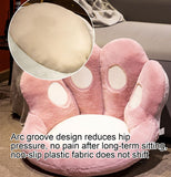 Cat Paw Cushion Chair Cushion Plush Cushion Home Decor Gift For Her Versatile - Pink - Size 55*50*40cm In Australia - Darrahopens