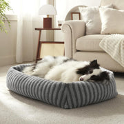 Dog Bed Soft Dog Bed Rabbit Velvet Dog Bed Teddy Fabric Dog Bed Cozy Dog Bed - Gray - Size 36in*27in In Australia - Darrahopens