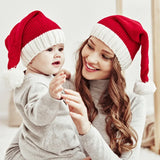 Trendbay Kids’ Christmas Knitted Beanie Hat with Cute Pom Pom