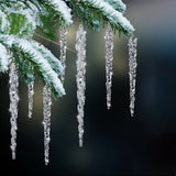 Acrylic Christmas Icicle Ornaments 13cm Hanging Decor In Australia - Darrahopens