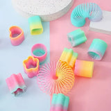 Trendbay Rainbow Magic Spring Mini Plastic Fidget Toys