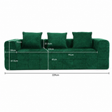 Monda 3 Seater Compressed Sofa