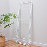 Large Double-Wing Floor-Standing Folding Clothes Drying Rack-White In Australia - Darrahopens