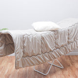 Large Double-Wing Floor-Standing Folding Clothes Drying Rack-White
