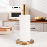 Stainless Steel Kitchen Paper Towel Holder -Gold In Australia - Darrahopens