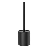 Iron Floor-Standing Toilet Brush Cleaning Brush With Base-Black In Australia - Darrahopens