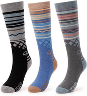 OutdoorMaster Ski Socks 3-Pack Merino Wool, Over The Calf Non-Slip Cuff for Men & Women In Australia - Darrahopens